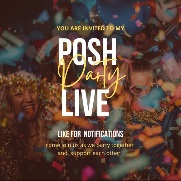 Please like this listing for notifications of my posh party live shows - Picture 4 of 7